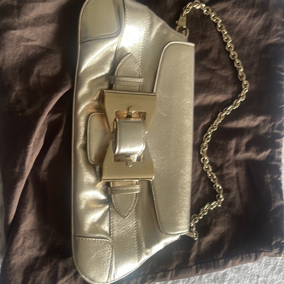 Light gold evening Gucci bag - Picture 2 of 8